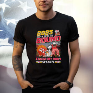 2025 Super Bowl Lix Bound Kansas City Chiefs Go Chiefs Shirt