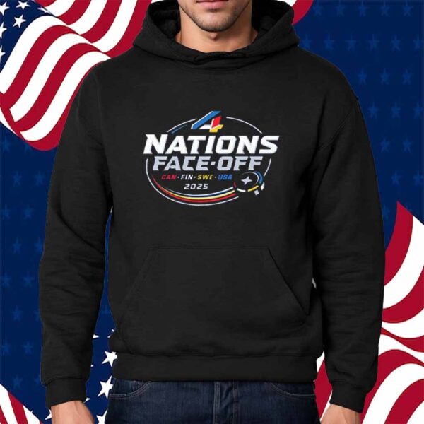 4 Nations aFace-Off CAN FIN SWE USA 2025 Shirt