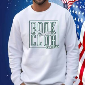 AJ Brown Philadelphia Eagles book club T Shirt 2