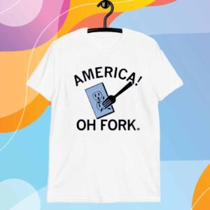 AMERICA OH FORK T-SHIRT