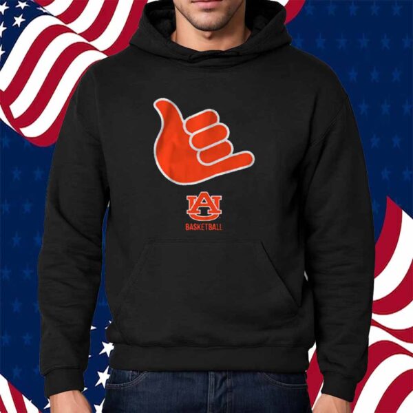 AUBURN BASKETBALL CALL GOD HAND SIGN SHIRT