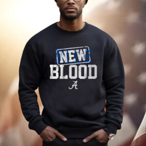 Alabama Basketball New Blood Beats Blue Blood Shirt