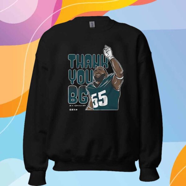 BRANDON GRAHAM THANK YOU BG T-SHIRT