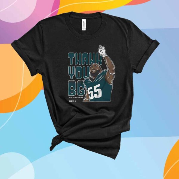 BRANDON GRAHAM THANK YOU BG T-SHIRT