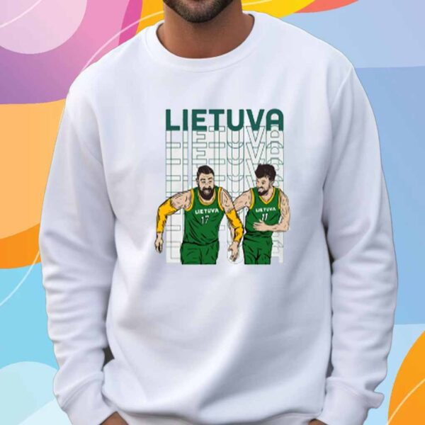 Basketnews Lietuva Bokštai Marškinėliai T-Shirt