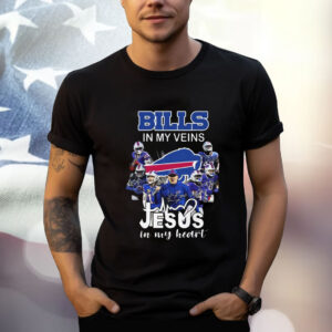 Bills In My Veins Jesus In My Heart Shirt