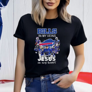 Bills In My Veins Jesus In My Heart Shirt