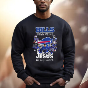 Bills In My Veins Jesus In My Heart Shirt