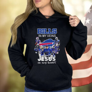 Bills In My Veins Jesus In My Heart Shirt