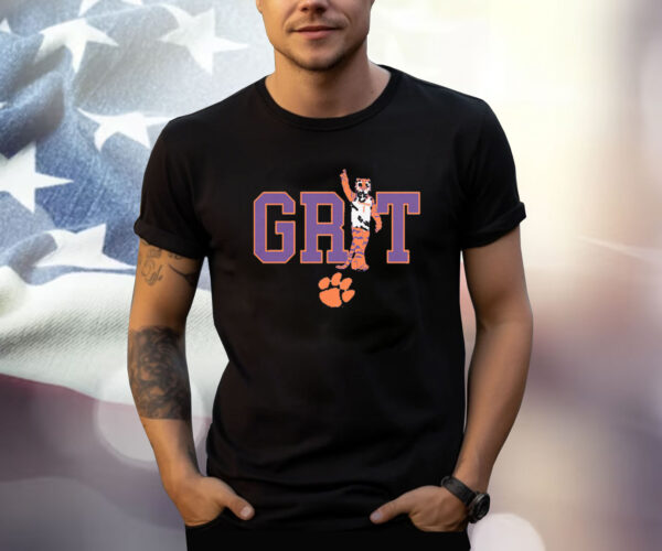 Clemson Basketball Mascot GRIT Shirt