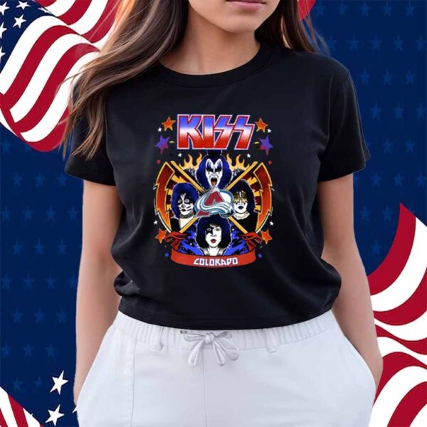 Colorado Avalanche x KISS Night Shirt