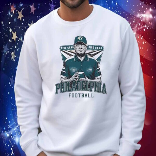 Donald Trump Bird Gang Philadelphia Eagles football T-Shirt