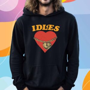 I D L E S Idles Lovers Worldwide Locked Heart T-Shirt