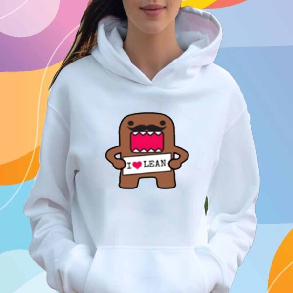 I Love Lean Felt Domo Kun T-Shirt