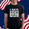 I hate rich people retro vintage Shirt