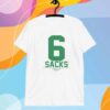 JOSH SWEAT, MILTON WILLIAMS, JORDAN DAVIS, & JALYX HUNT 6 SACKS T-SHIRT