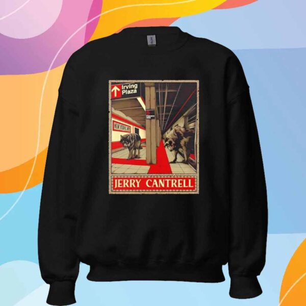 Jerry Cantrell Tonight Poster At Irving Plaza In New York NY On February 5th 2025 T-Shirt