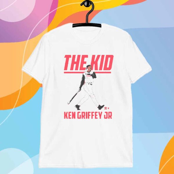 KEN GRIFFEY JR CINCINNATI THE KID 2025 T-SHIRT