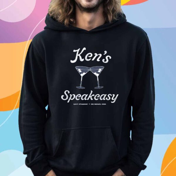 KEN'S SPEAKEASY MARTINI T-SHIRT