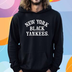 Keith Mcpherson Wearing New York Black Yankees T-Shirt