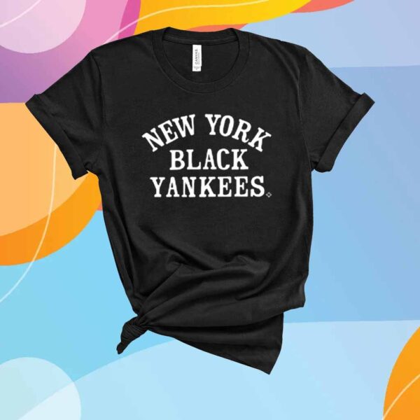 Keith Mcpherson Wearing New York Black Yankees T-Shirt