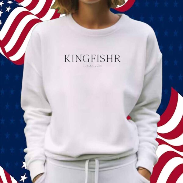 Kingfishr Europe 2025 Tour Poster Shirt