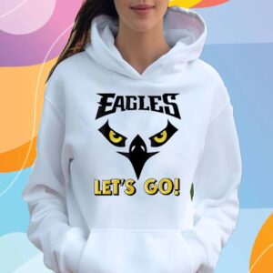 Let’s Go Eagles Cool Inspirational Flying Bird T-Shirt