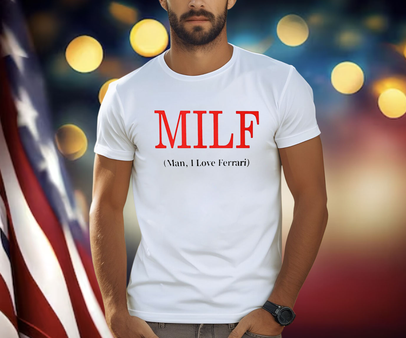 Lewis Hamilton Milf Man I Love Ferrari Shirt Lewis Hamilton Milf Man I Love Ferrari Shirt