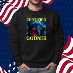 Limted Certified Gooner Shirt