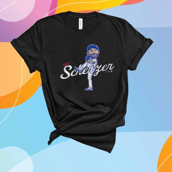 MAX SCHERZER TORONTO CARICATURE T-SHIRT