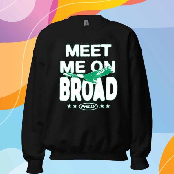 MEET ME ON BROAD T-SHIRT