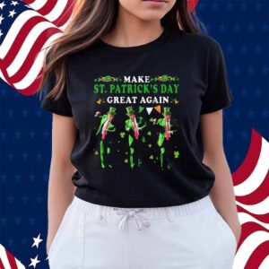 Make St. Patrick’s Day Great Again Trump Dance T-Shirt