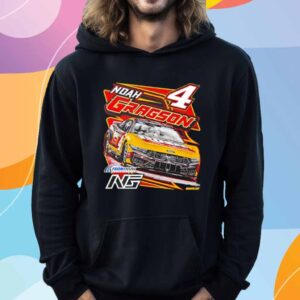 Noah Gragson Front Row Black Rush Truck Centers Car T-Shirt