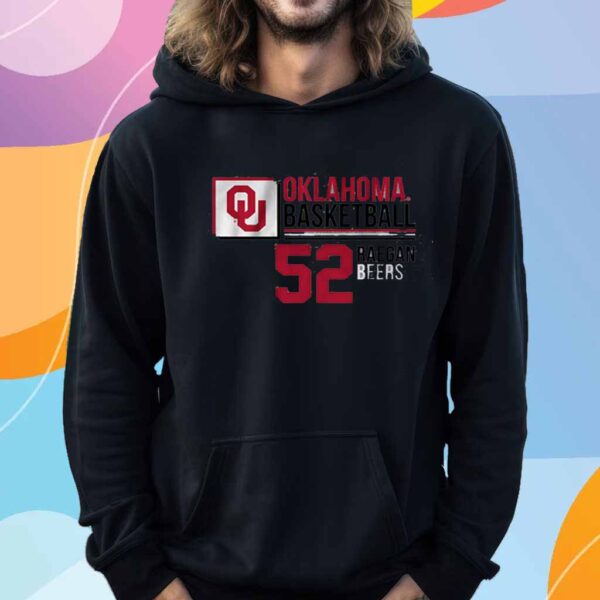 OKLAHOMA BASKETBALL RAEGAN BEERS 52 T-SHIRT