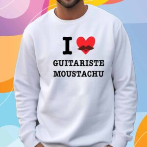 Paramore I Love Guitariste Moustachu T-Shirt