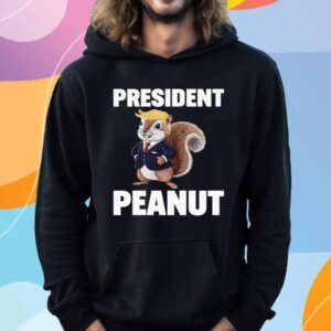 Peanut The Squirrel Justice for Peanut President Peanut Trump T-Shirt