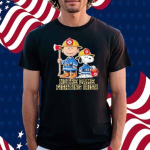 Peanuts firefighters Notre Dame Fighting Irish Shirt