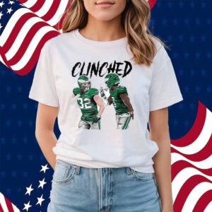 Philadelphia Eagles Clinched Reed Blankenship Ft CJ Gardner-Johnson Shirt