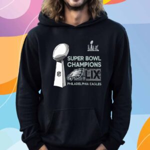 Philadelphia Eagles Super Bowl LIX Champions T-Shirt