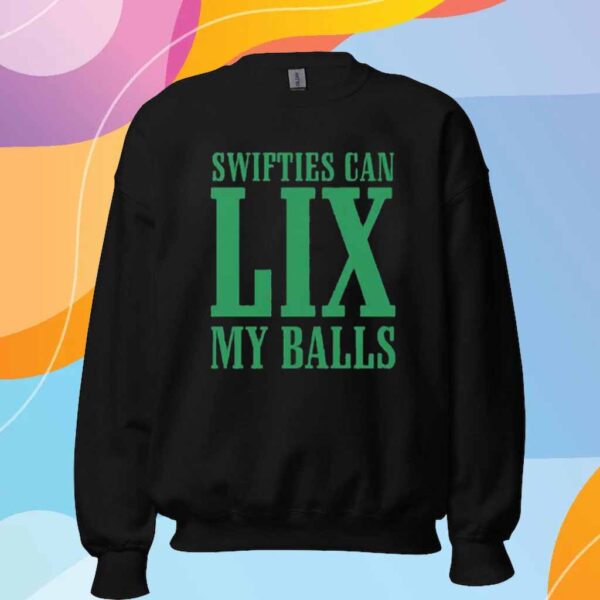 Philadelphia Eagles Swifties Can Lix My Balls T-Shirt