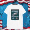 Philadelphia Eagles WinCraft Two-Time Super Bowl Champions T-Shirt