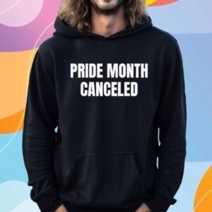 Pride Month Canceled Funny trump Presidential T-Shirt