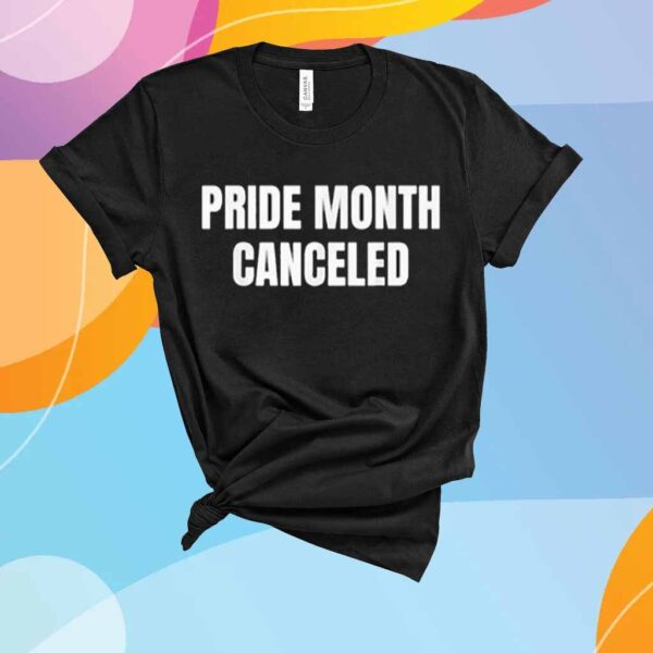 Pride Month Canceled Funny trump Presidential T-Shirt