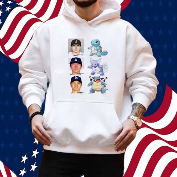 Roki Sasaki Yoshinobu Yamamoto Shohei Ohtani Pokemon Shirt