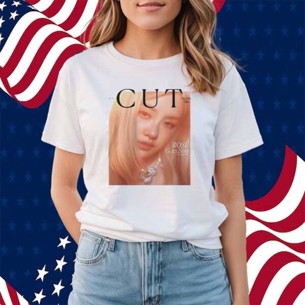 Rose Graces The Cover Of The CUT Magazine Rose Goes Solo Shirt