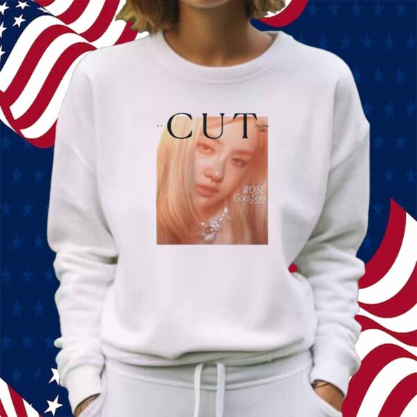 Rose Graces The Cover Of The CUT Magazine Rose Goes Solo Shirt