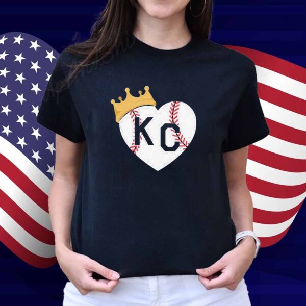 aRoyals Literacy League Kc Heart Shirt