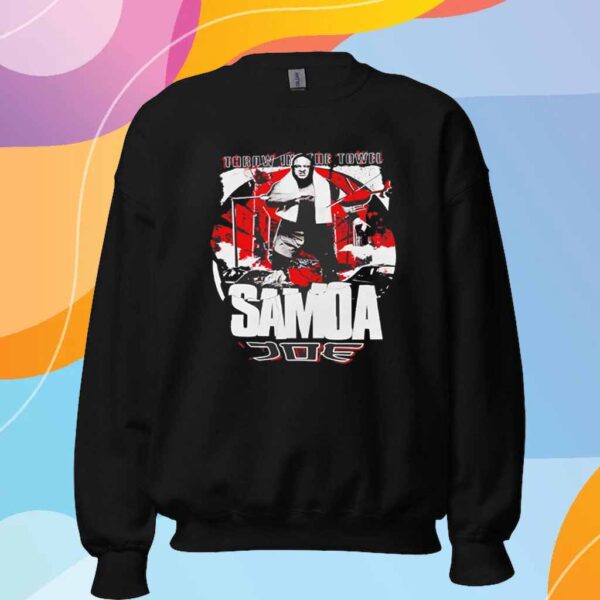 Samoa Joe throw in the towel AEW T-Shirt