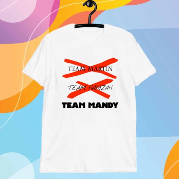 Slushy Noobz Team Martin Team Hamzah Team Mandy T-Shirt