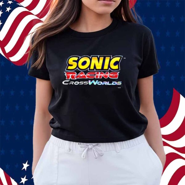 Sonic The Hedgehog Sonic Racing Crossworlds Logo Shirt